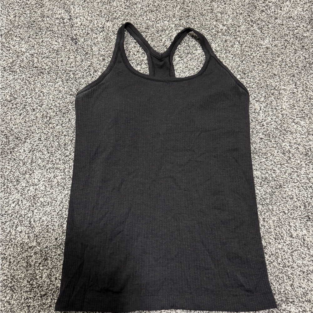 lululemon athletica Black Tank Top